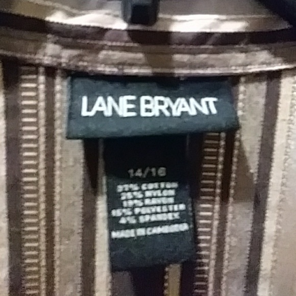 Lane Bryant cross over blouse size 14/16 - Picture 2 of 3